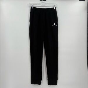Jordan‎ Black jogger sweatpants boys large